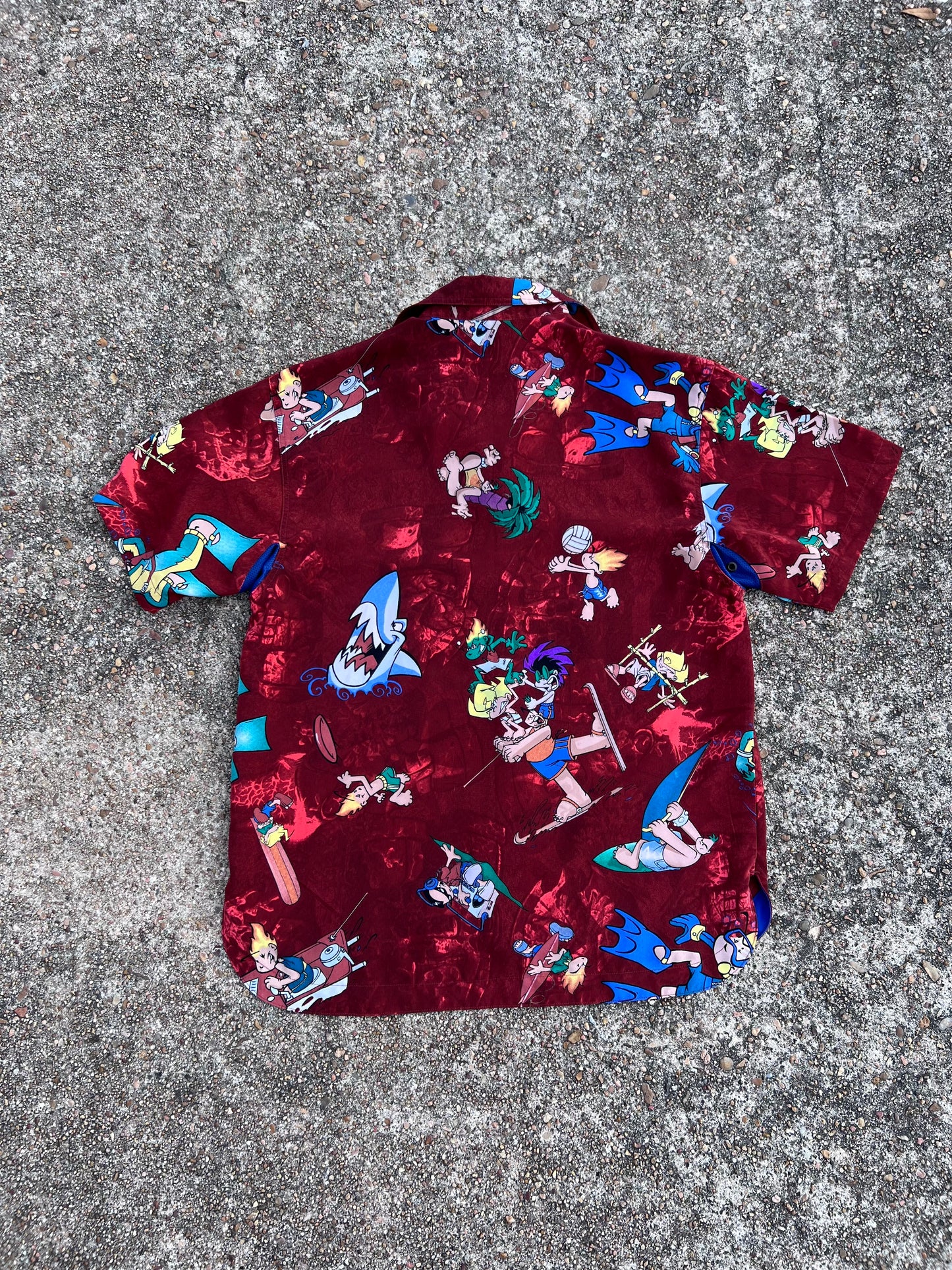 90’s Jnco “Flamehead” button up