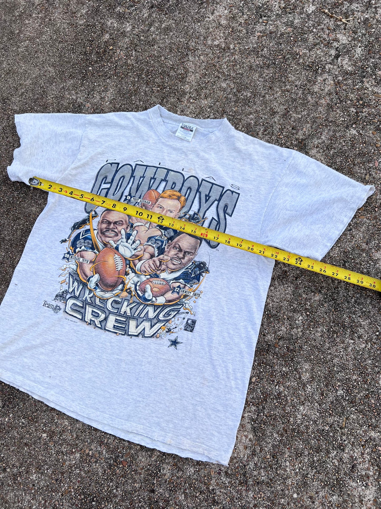 1995 Cowboys “wrecking crew” tee