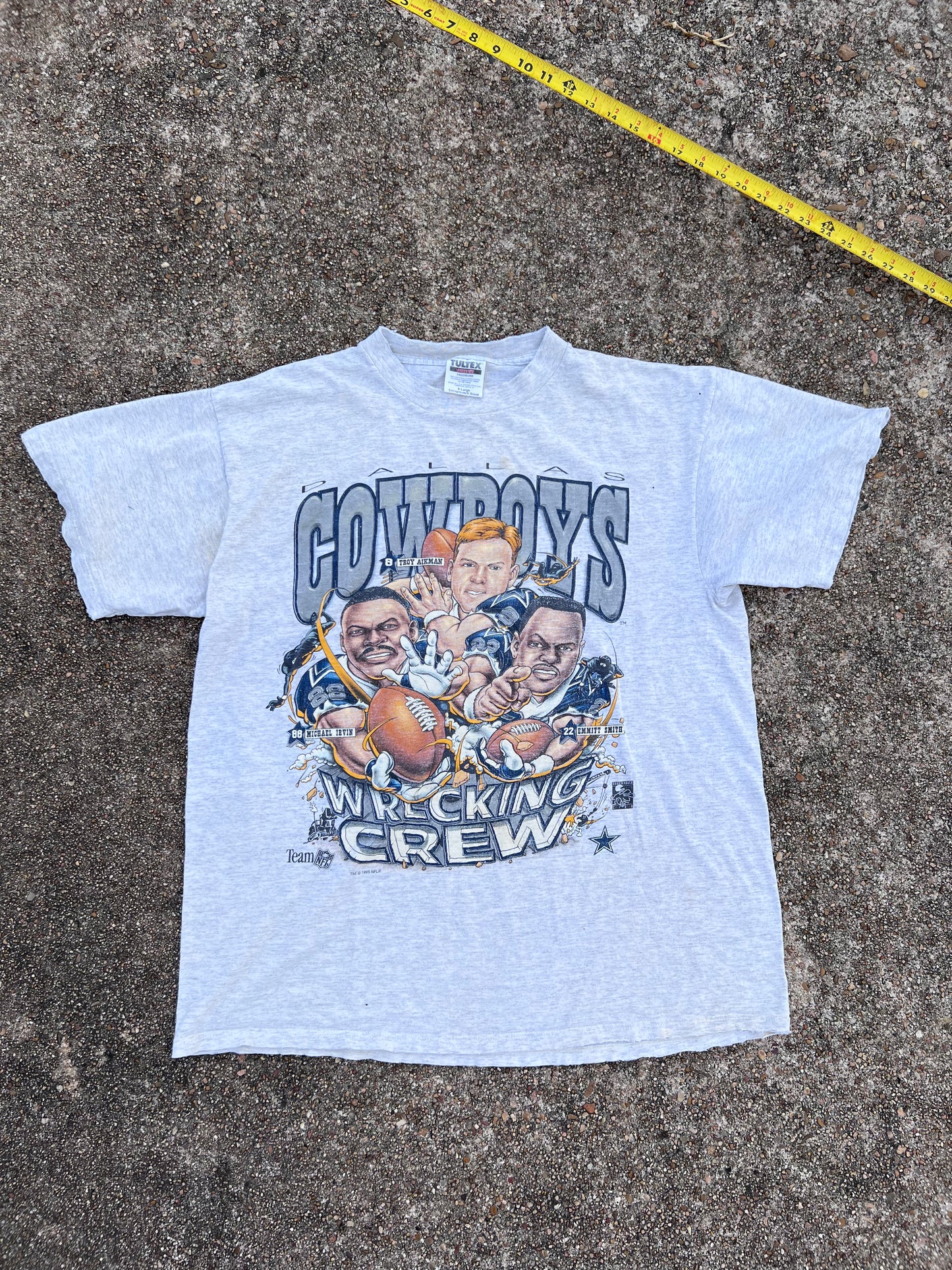 1995 Cowboys “wrecking crew” tee