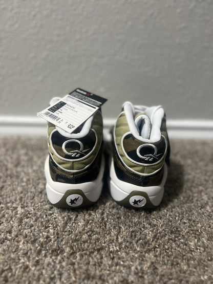 Reebok A Bathing Ape x Mita Sneakers x Question Mid 1st Camo