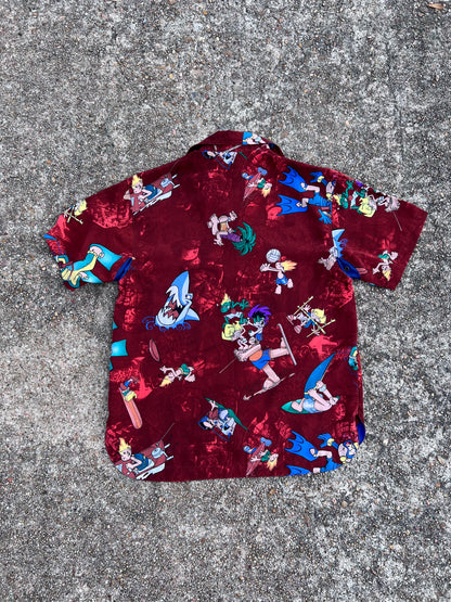90’s Jnco “Flamehead” button up