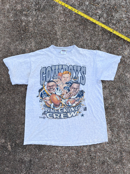 1995 Cowboys “wrecking crew”  tee